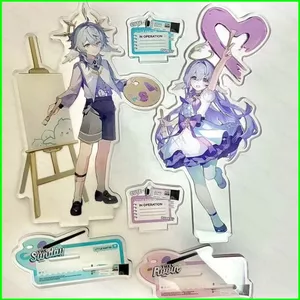 HT3 Honkai Star Rail Tấm Đứng Chủ Nhật Robin Acrylic Tấm Giá Đỡ Máy Tính Để Bàn Trò Chơi Trang Trí TH3