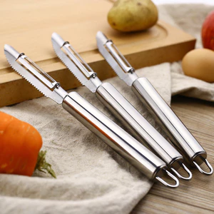Máy bào vảy cá bằng thép không gỉ sáng tạo Máy cạo cá đa năng Dụng cụ nhà bếp Dụng cụ khử vảy đa chức năng NP4