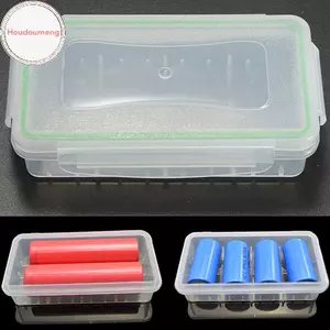 Hộp đựng di động Hodou Hộp đựng pin Bảo quản Hộp an toàn bằng nhựa trong suốt Hộp lưu trữ pin VN
