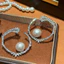 Thời Trang Mới Zircon Tua Rua Hoa Ánh Sáng Sang Trọng Bông Tai Thanh Lịch