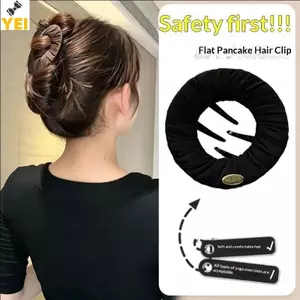 < YEI > Kẹp Vuốt Tóc Tròn Thoải Mái Cho Nữ Phụ Kiện Ngủ An Toàn Sử Dụng Hàng Ngày Mới