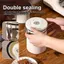 AA Cà Phê Hộp Kín Hơi Van Một Chiều Inox Nhà Bếp Bảo Quản Thực Phẩm Có Ngày Traer Và Muỗng Cho Đất Cà Phê 1.2 1.5 1.8L VN