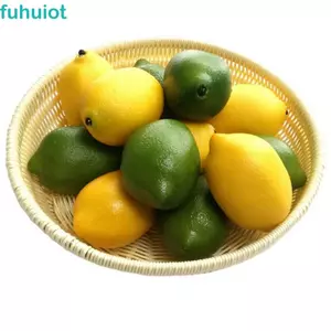 FUHUIOT Trái Cây Giả Cưới Nhà Bếp Chụp Ảnh Sống Động Như Thật 6 / 10 Chiếc Trang Trí