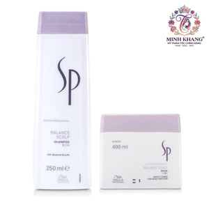 Dầu gội và hấp dầu chống rụng tóc Wella Sp Balance Scalp 250ml/400ml [ MK ]