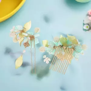 AqToCna 1 Chiếc Thoáng Mát Ngọc Lan Hoa Kẹp Tóc Nữ Vintage Phong Cách Trung Hoa Hoa Tóc Sti Handmade Kim Loại Trang Sức Phụ Kiện Tóc Hanfu Hairb AqToCna