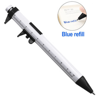 [FUXIN] Bút mực Gel 1.0mm đa chức năng 150mm Vernier Caliper Bút bi lăn Văn phòng phẩm