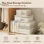 BeautifulHomeA Trong Suốt Sắp Xếp Quần Áo Túi Bảo Quản Dây Kéo Lưới Dung Tích Lớn Cho Gia Đình Và Du Lịch VN