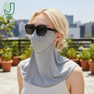 Khăn quàng cổ chống nắng bằng lụa băng UPF50 Plus Nhẹ thoáng khí Ne Face Cover cho những cuộc phiêu lưu ngoài trời