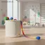 SRVN Rainbowet Ball Đuôi Mềm 65cm Bóng Chơi Ngoài Trời Trong Nhà Ném Bóng Nhận Bóng Công Viên Thể Thao Thư Giãn Phối Hợp Bóng Tập Luyện.