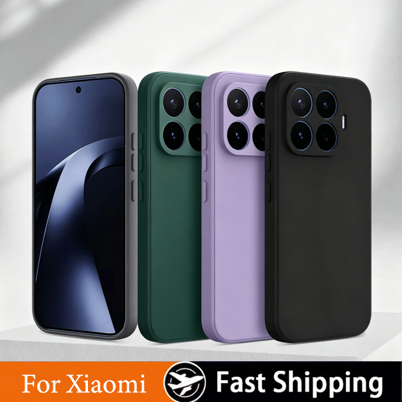 Ốp điện thoại dẻo khung vuông cho XIOMI Xiaomi Mi 17T 15T 14T 12T 11T 10T 9T 4G 5G 2026