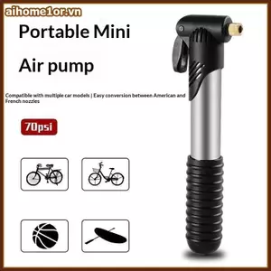 Máy bơm xe đạp Mini cầm tay AIHOM cho xe đạp Máy bơm lốp 120PSI di động có áo ngực cho xe đạp đường núi,