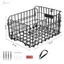 Giỏ Xe Đạp Jfory Đi Xe Đạp Dung Tích Lớn Gấp Phía Sau Dễ Dàng Lắp Đặt Xe Đạp Túi Đựng Hàng Giỏ Để Mua Sắm