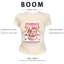 BOOM Áo Baby Tee Nữ Cotton Ôm Body-Áo Thun Ngắn Tay Y2K In Hình PhongCách Mùa Hè, Cổ Tròn Hàng Đầucách hàn quốc phong199