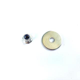 Bộ Khóa 8MM Và Ốc Long Đền 5MM Lắp Lưỡi Cắt Cỏ Pin 1800w 6in, Chống Tuột Ren, Dùng Bền Lâu