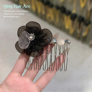 Phong Cách Hàn Quốc Gạc Hoa Chống Trơn Trượt Nổ Lược Lên Trên Xuống Dụng Cụ Tiện Dụng Phụ Kiện Tóc Sang Trọng Phụ Kiện Tóc Nữ Bên Tóc Lược
