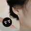Bông tai đinh tán kim cương hình nơ trắng vàng, phong cách mới, khí chất dịu dàng, hàng trăm mẫu thiết kế có sẵn.
