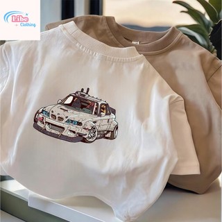 Áo Thun Trẻ Em Bé Trai Gái In TOKYO Underground Xe Độ, Áo Bông Ngắn Tay Hè Phong Cách JDM Size 3-12 Tuổi COD