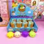 Bộ bóng bánh bao SSVN Squishy 3 / 12 Cái Bun Shape Giảm căng thẳng Phục hồi chậm để làm dịu niềm vui.