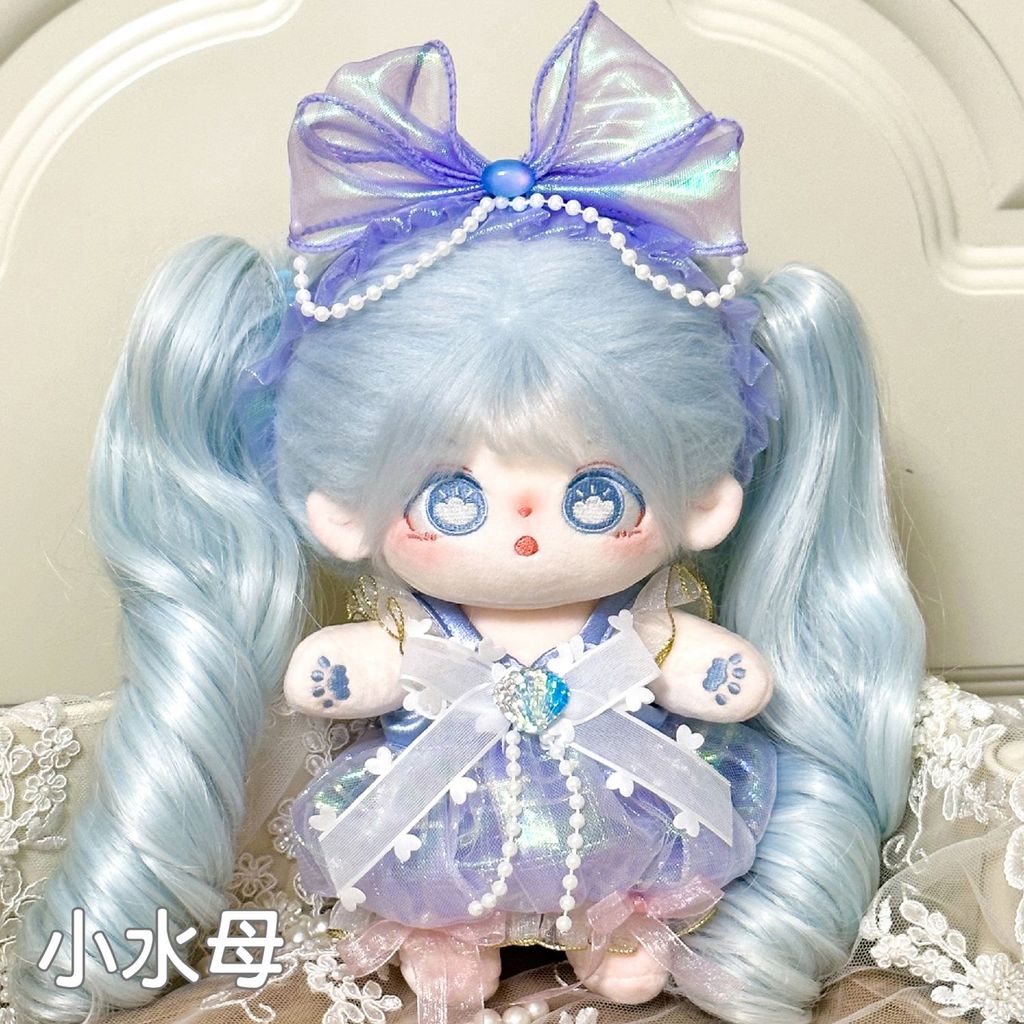 Không Bán Búp Bê 20Cm Quần Áo Bé Nữ 20Cm Cotton Quần Áo Gothic Đầm Ngôi Sao Búp Bê Quần Áo Bé 6.10