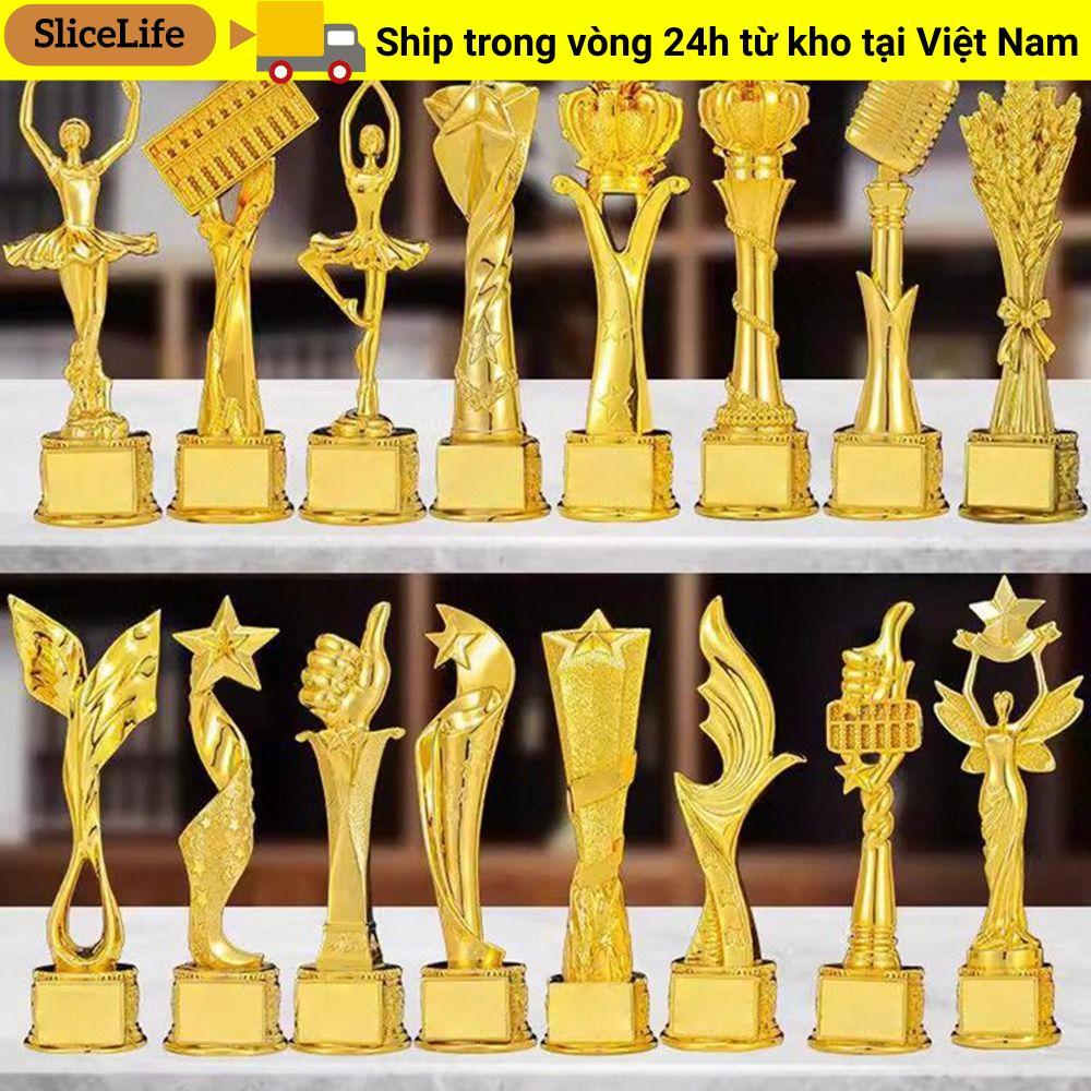 Huy chương cúp thi đấu SLICELLIFE, Cúp Pentagram đa kích thước màu vàng, Huy chương lưu niệm Vương miện đa năng sáng tạo Giải thưởng trẻ em