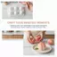 {AKIN} Khuôn nướng bánh silicon đào 6 khoang không gỉ BPA có thể tái sử dụng để làm sô cô la DIY Mousse Kem Jelly Party Làm món tráng miệng {a}