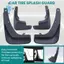 Xe Phía Trước Và Phía Sau Chắn Bùn Chống Bắn Chắn Bùn Lốp Chống Bắn Chắn Bùn Cho I30Cw Wagon 2007-2012