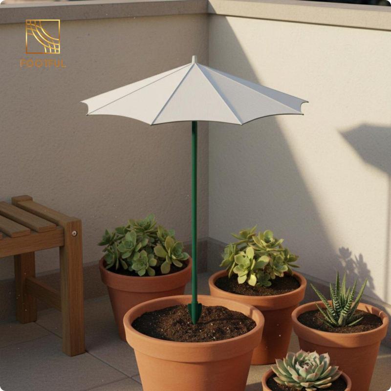 Sun Shade Cover Block Plant Umbrella Phụ kiện sân vườn dù chịu thời tiết cho hoa chậu ngoài trời