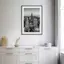 Đen Trắng Thành Phố New York Poster Không Khung Tranh Canvas Cho Trang Trí Tường Phòng Gia Đình