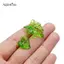 AqToCna 10-100 Chiếc Lá Acrylic Xanh Quyến Rũ Lá Hạt Mặt Dây Cho Diy Nelace Vòng Tay Bông Tai Trang Sức Làm Thủ Công Thủ Công AqToCna