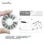 AqToCna 1 Bộ Dụng Cụ Tua Vít Sửa Chữa Kính 50 Vít Kim Loại Với 2 Cặp Miếng Lót Mũi Cho Khung Kính Mắt DIY Qui Thay Thế Du Lịch Sẵn Sàng AqToCna