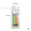 5 Chiếc Silicon Móng Tay Nghệ Thuật Acrylic Bút 3D Kim Cương Giả Acrylic Móng Tay Bàn Chải Khắc Bút Cho Thiết Kế Móng Tay Lá Khắc Vẽ