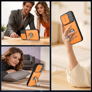 Ốp lưng Xiaomi 14T Pro 15T Pro 17T Pro 15 Ultra 5G 4G 360° Xoay Vòng Chân Đế Trượt Cửa Sổ Vỏ Điện Thoại Bảo Vệ Mặt Sau Chống Sốc