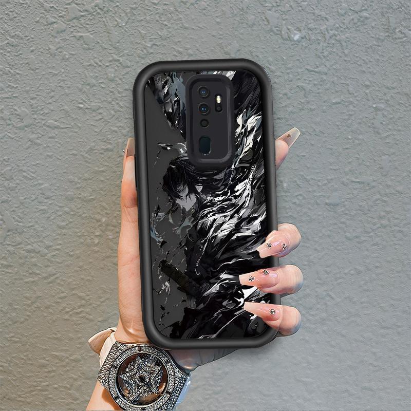 Áp dụng cho OPPO A9 2020 A5 2020 A11 Ốp điện thoại mềm silicon hoạt hình TPU Yuta Okkotsu Jujutsu Kaisen Sinh viên Mặt sau chống sốc mắt thiên thần