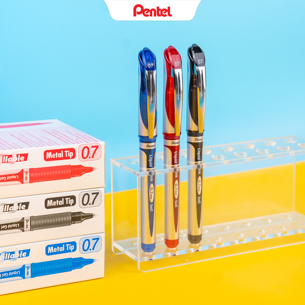 Bút gel Pentel Energel BL57 bút ký cao cấp ngòi 0.7mm viết trơn mượt nhanh khô