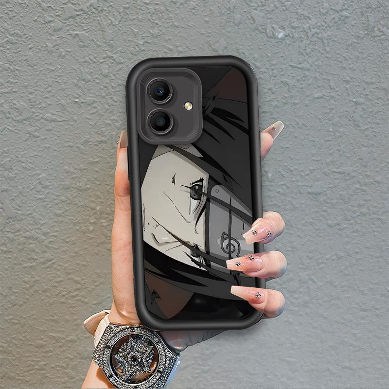 Áp dụng cho OPPO A3X 4G 5G A3 NFC 4G 5G Phim hoạt hình Silicon mềm đáng yêu Vỏ điện thoại TPU Naruto Sasuke Itachi Angel Eye Ốp lưng chống sốc
