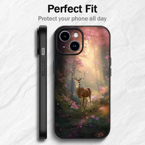 Ốp Điện Thoại Camo Săn Hươu TP-2 Cho IPhone 17 16 15 14 13 12 PRO MAX PLUS Mini TPU Mềm Đến Da Thân Thiện