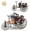 CANAMEK 1Pc 1: 12 1886 Vintage Xe Cổ Điển Số 1 Hợp Kim Xe Mô Hình Mô Phỏng Xe Ba Xe Kéo Ba Đồ Chơi Cho Trẻ Em Bộ Sưu Tập Quà Tặng CSF