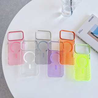 Vỏ điện thoại từ nước gợn sóng rung động cho iPhone 17 16 15 13 14 Pro Max Vỏ chống sốc cứng