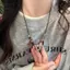 Mặt dây chuyền máy ảnh màu nâu cổ điển Nelace 2025 Mới Kpop Hip-Hop Cá tính đơn giản Nam nữ Punk Y2K Charms Phụ kiện trang sức [Mina]