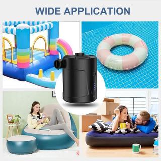 Máy Bơm Hút & Bơm Hơi Mini 5200mAh Đa Năng Cắm Trại Du Lịch Bơm Phao Nhanh