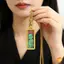 Mạ vàng Tara Thangka Nelace thiêng liêng để tăng trưởng và bảo vệ tâm linh mới