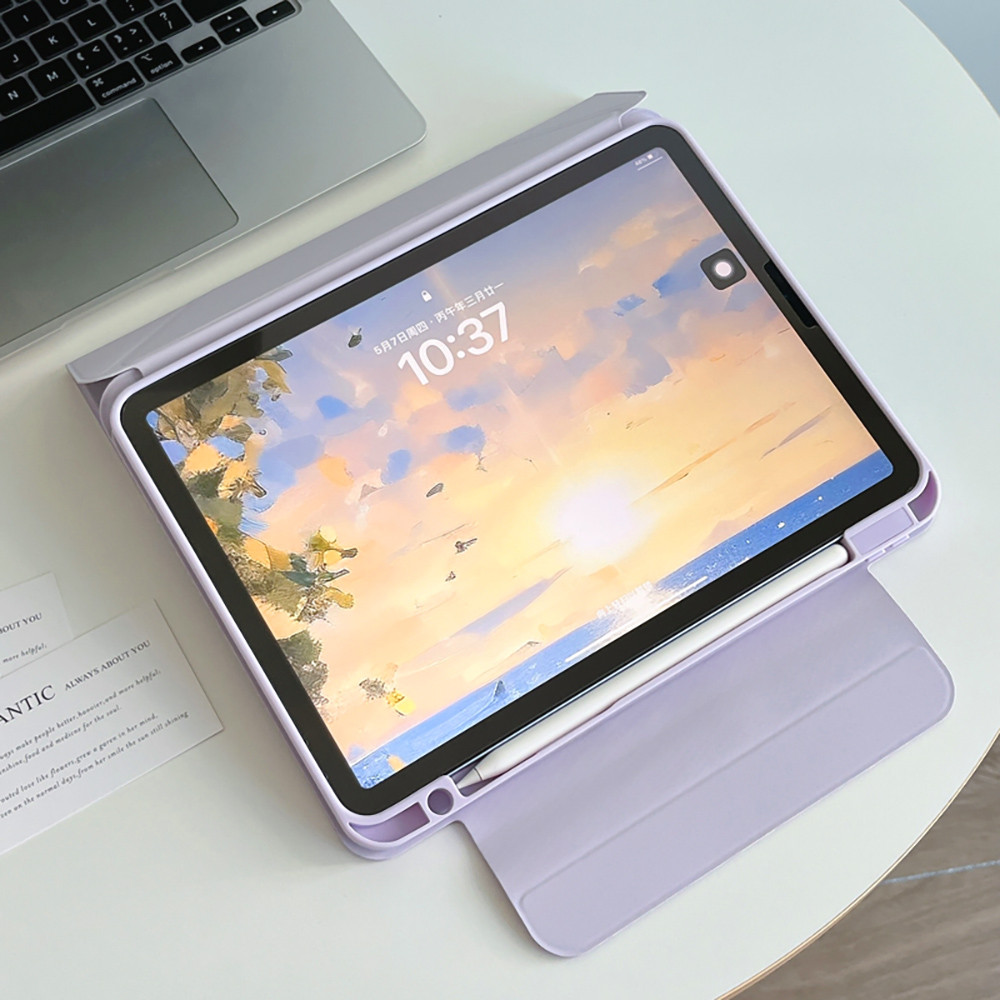 Vỏ Có Thể Tháo Rời Cho Mini6 Mini7 A17Pro IPad 9 10 11 A16 Air 2 3 4 5 6 7 8 10.9 "Pro11 Air M2 M3 M4 2026 Pro M4 M5 11" Khe Cắm Bút Chì