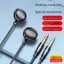 Tai nghe có dây giắc cắm 3,5 mm có micrô giảm tiếng ồn chất lượng âm thanh HiFi cho trò chơi Karaoke Âm thanh vòm 8 lõi Tai nghe có dây 2m / 3m