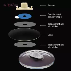 AqToCna 1 Chiếc Kính Đa Năng Ống Kính Áo Hút Cốc Cho Ống Kính Tự Động Edger Quang Dụng Cụ Phụ Kiện AqToCna