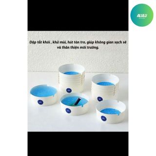 Combo 25 Gạt Tàn Xốp Dùng 1 Lần Có Cát Khử Mùi, Cốc Gạt Tàn Giấy Chống Tro Bay Dùng Cho Quán Nhậu Karaoke Cafe