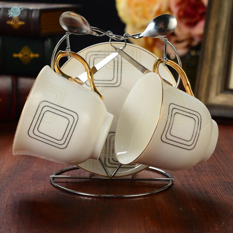 Giá sắp xếp cốc Chất liệu sắt Khay sấy cốc cho dụng cụ pha cà phê và trà Bảo quản tại nhà