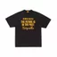 Hàng sẵn có Cặp đôi Top Unisex HU MAN tối giản in họa tiết chữ cái Mỹ dáng rộng 100% Áo thun ngắn tay cổ tròn Cotton cao cấp