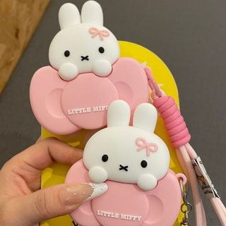 Ốp lưng tai nghe Bow Miffy Bunny cho Redmi Buds Lite 8 Active Edition 8 Pro 5 Pro
