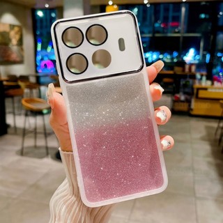Dành Cho Xiaomi17T Pro 5G Vỏ Cho Xiaomi 17T Pro 17TPro 1 7 17 T Pro Xiaomi17 T Xiaomi17TPro 2026 Vỏ Điện Thoại Silicon Mềm Lá Bling Lấp Lánh Trong Suốt Trong Suốt Chống Sốc Ốp Lưng