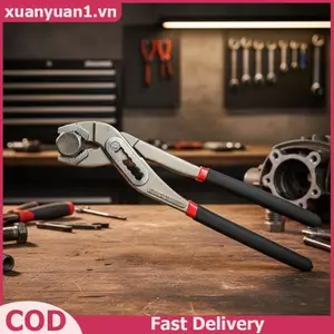Cờ Lê Qui Hạng Nặng XUAN 8 "/ 10" / 12 "Chrome Vanadi Có Thể Điều Chỉnh Hàm Kẹp Nước Kìm Sửa Chữa Hệ Thống Nước Mở Bộ VN
